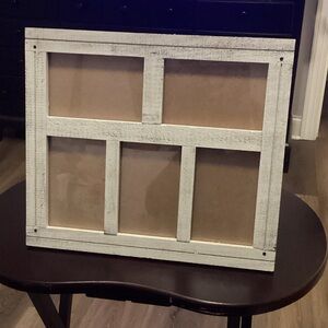 Chic White Collage Picture Frame 13x15